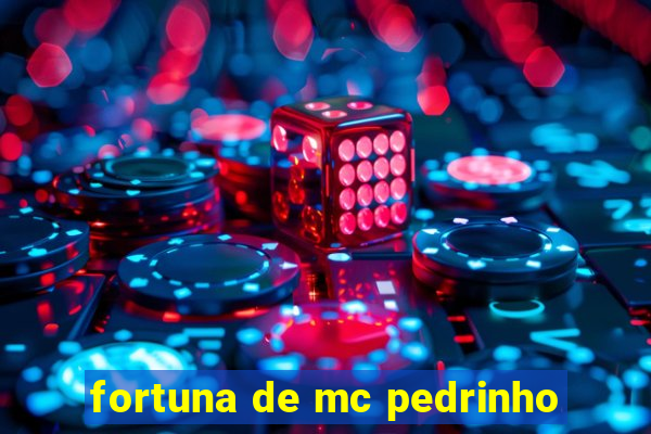 fortuna de mc pedrinho